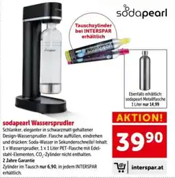 Interspar sodapearl Wassersprudler Angebot