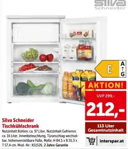 Interspar Silva Schneider Tischkühlschrank Angebot