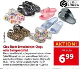 Interspar Clou shoes erwachsenen-clogs oder bade pantoffel Angebot