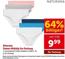 Interspar Naturana Damen-Midislip Angebot
