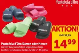 Interspar Pantofola d'Oro Damen oder Herren Angebot