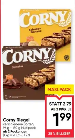 Maximarkt Corny Riegel Angebot