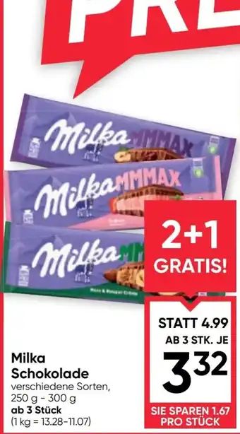 Maximarkt Milka Schokolade Angebot