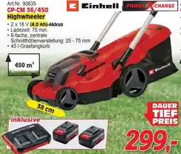 Zgonc Einhell GP-CM 36/450 Highwheeler Angebot