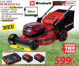 Zgonc Einhell GC-CM 36/51 S LI Angebot
