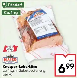 Maximarkt Knusper-Leberkäse Maier Angebot