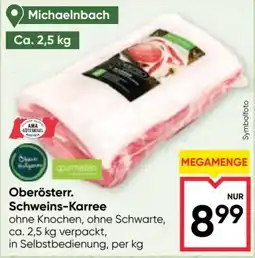 Maximarkt Oberösterr. Schweins-Karree Angebot
