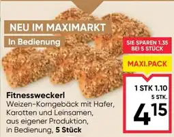 Maximarkt Fitnessweckerl Angebot