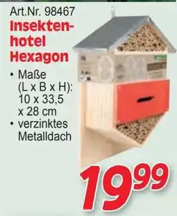 Zgonc Insektenhotel Hexagon Angebot