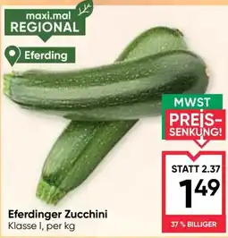 Maximarkt Eferdinger Zucchini Angebot