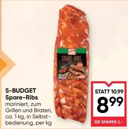 Maximarkt S-Budget Spare-Ribs Angebot