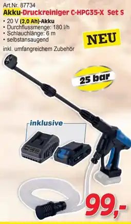 Zgonc Akku-druckreiniger c-hpg35-x set s Angebot