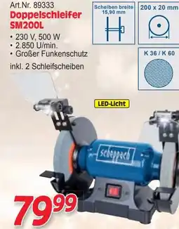 Zgonc Doppelschleifer SM200L Angebot