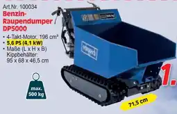 Zgonc Benzin-Raupendumper DP5000 Angebot