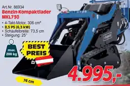 Zgonc Benzin-Kompaktlader MKL730 Angebot