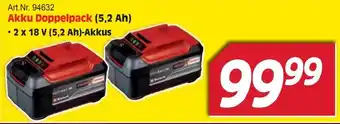 Zgonc Akku Doppelpack Angebot