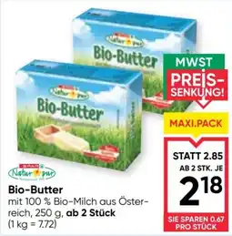 Maximarkt Bio-Butter Natur pur Angebot