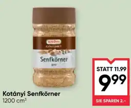 Maximarkt Kotányi Senfkörner Angebot