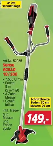 Zgonc Sense AGILLO 18/200 Angebot