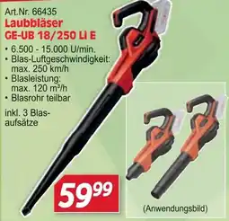 Zgonc Laubbläser GE-UB 18/250 Li E Angebot