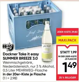 Maximarkt Dockner Take it easy SUMMER BREEZE 3.0 Angebot