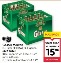 Maximarkt Gösser Märzen Angebot