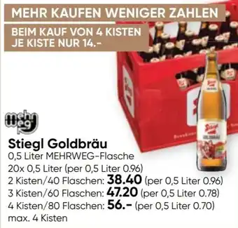 Maximarkt Stiegl Goldbräu Angebot
