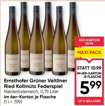 Maximarkt Ernsthofer Grüner Veltliner Angebot