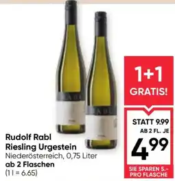 Maximarkt Rudolf Rabl Riesling Urgestein Angebot