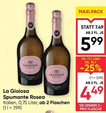 Maximarkt La Gioiosa Spumante Rosea Angebot