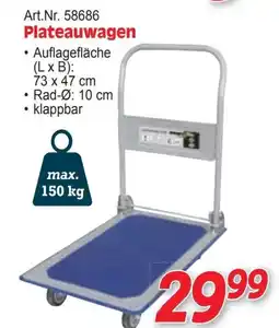Zgonc Plateauwagen Angebot