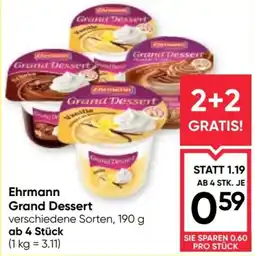 Maximarkt Ehrmann Grand Dessert Angebot