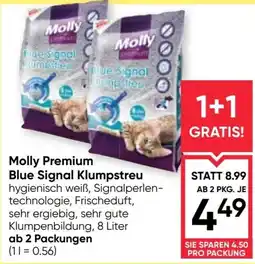 Maximarkt Molly Premium Blue Signal Klumpstreu Angebot
