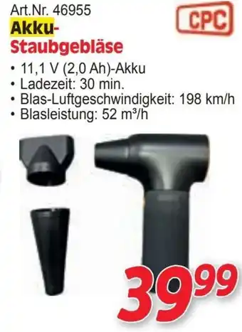 Zgonc Akku-Staubgebläse Angebot