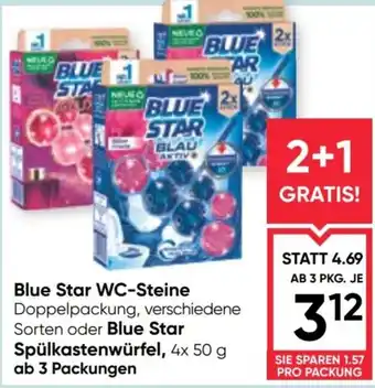 Maximarkt Blue Star WC-Steine Angebot