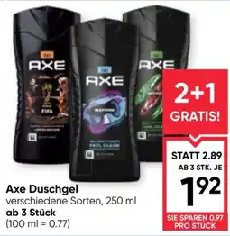 Maximarkt Axe Duschgel Angebot