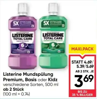 Maximarkt Listerine Mundspülung Angebot
