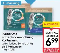 Maximarkt Purina One Katzentrockennahrung Angebot
