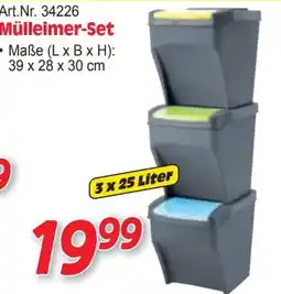 Zgonc Mülleimer-Set Angebot