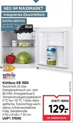 Maximarkt Kühlbox KB 1555 Angebot