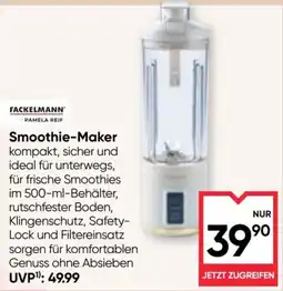 Maximarkt Smoothie-Maker Fackelmann x Pamela Reif Angebot
