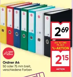 Maximarkt Ordner A4 Angebot