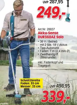Zgonc Akku sense dur368az solo Angebot