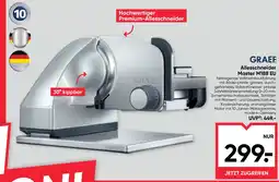 Maximarkt Graef Allesschneider Master M188 EU Angebot