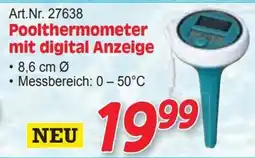 Zgonc Poolthermometer mit digital Anzeige Angebot