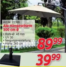 Zgonc Alu-Hängeschirm Angebot