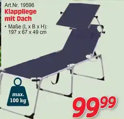 Zgonc Klappliege mit Dach Angebot
