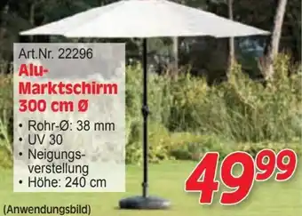 Zgonc Alu-Marktschirm Angebot