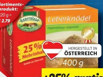 Lidl Leberknödel Angebot