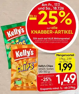 Spar Kelly's Chips Angebot